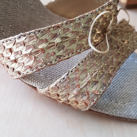 NWOT Prada python sandals - Picture 6 of 8